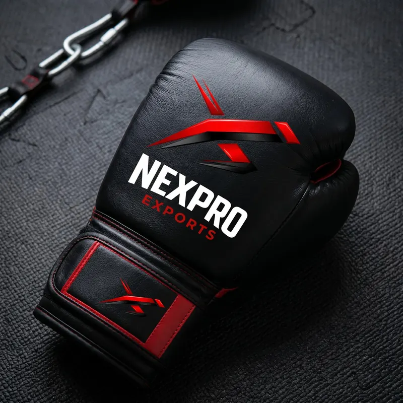 Custom Boxing Gloves Pro Training Sparring Leather – Nexpro Exports Wholesale